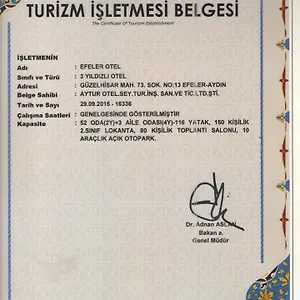 *** Otel Efeler Türkiye